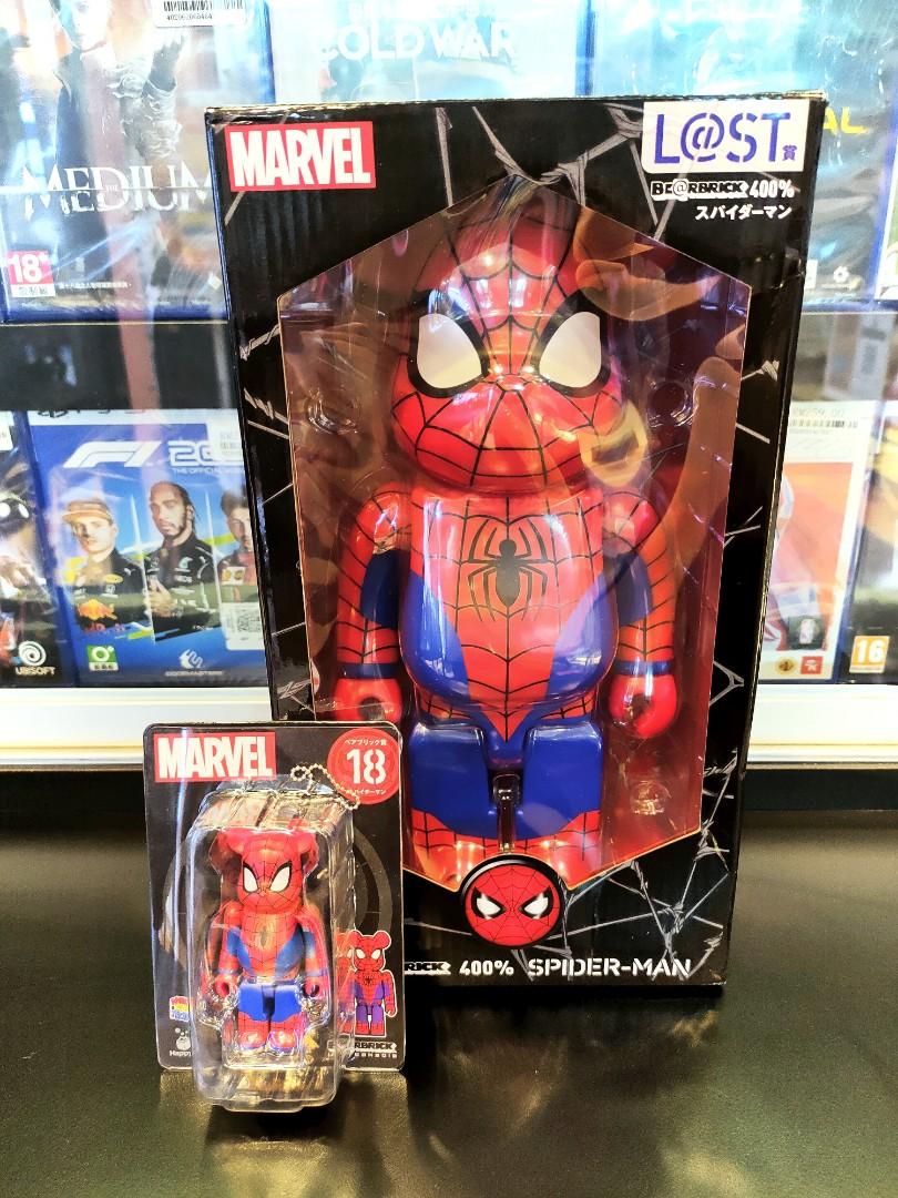 Bearbrick spiderman 100 clearance
