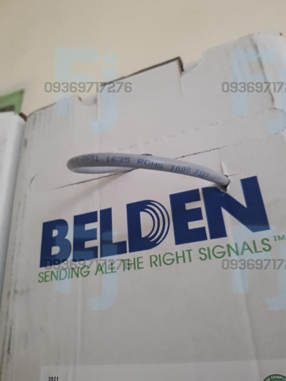BELDEN UTP Cable Cat5e / Cat6 PURE COPPER (Category: Cables & Adaptors) located in Pasig City. Submitted by fjEgangan (Listing ID 1125149641, Image 1). Description: BELDEN UTP Cable Cat5e / Belden Cat6 PURE COPPER INDOOR: 🏷 UTP Cat6 Pure Copper 305M-Blue 7,500.00 🏷 UTP Cat6 Pure Copper 305M-Grey 7,50000 🏷 UTP Cat5e Pure Copper 305M-Grey 6,250.00 🏷 UTP Cat5e Pure Copper 305M-Blue 6,250.00 💯 Brand new and original 💯 Authorized Dealer 💯 Open 