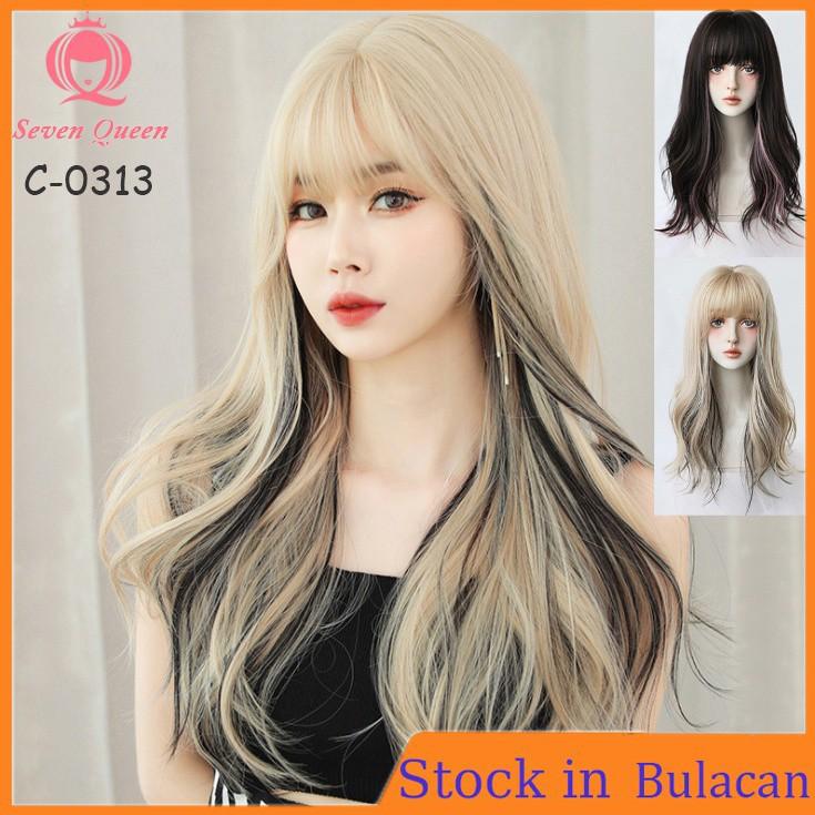 Blonde Black Korean Wig, Women's Fashion, Watches & Accessories, Hair Accessories on Carousell Blonde Black Korean Wig, Women's Fashion, Watches & Accessories, Hair Accessories on Carousell