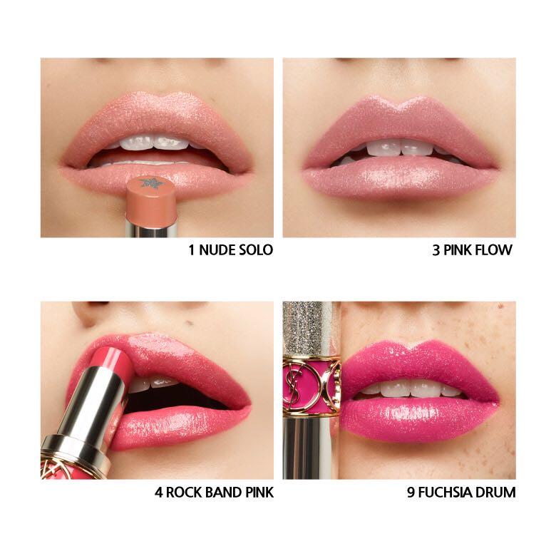 BN YSL Rouge Volupte Rock n Shine no. 9 Fuchsia Drum, Beauty u0026 Personal  Care, Face, Makeup on Carousell
