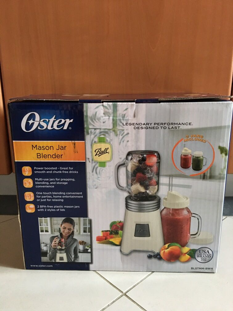 BN Oster Mason Jar Blender , TV & Home Appliances, Kitchen Appliances