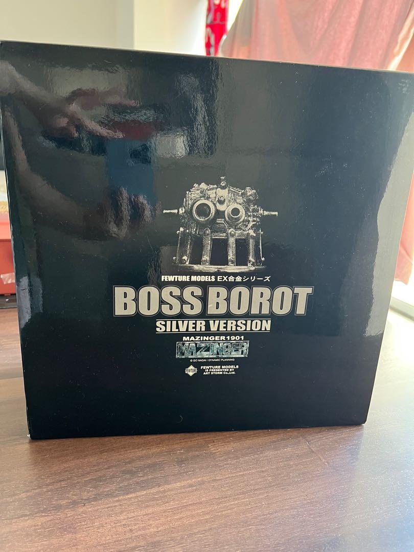 Boss Borot mazinger 1901 silver Version(絕版）, 興趣及遊戲, 玩具