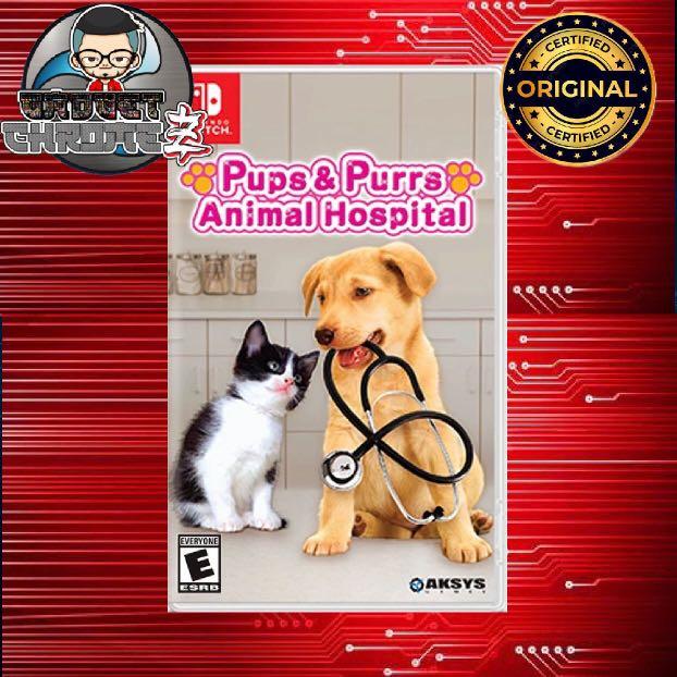 Pups & Purrs Animal Hospital - Nintendo Switch