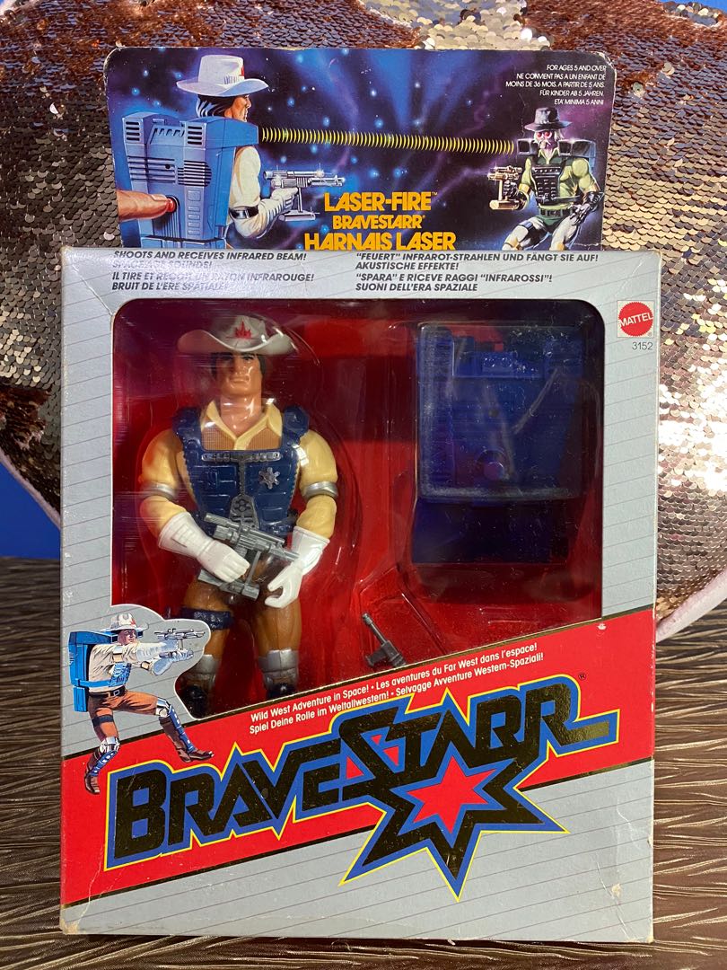 Bravestarr Marshal Laser Fire Pack Mattel Vintage Toys, Hobbies & Toys, Toys  & Games on Carousell