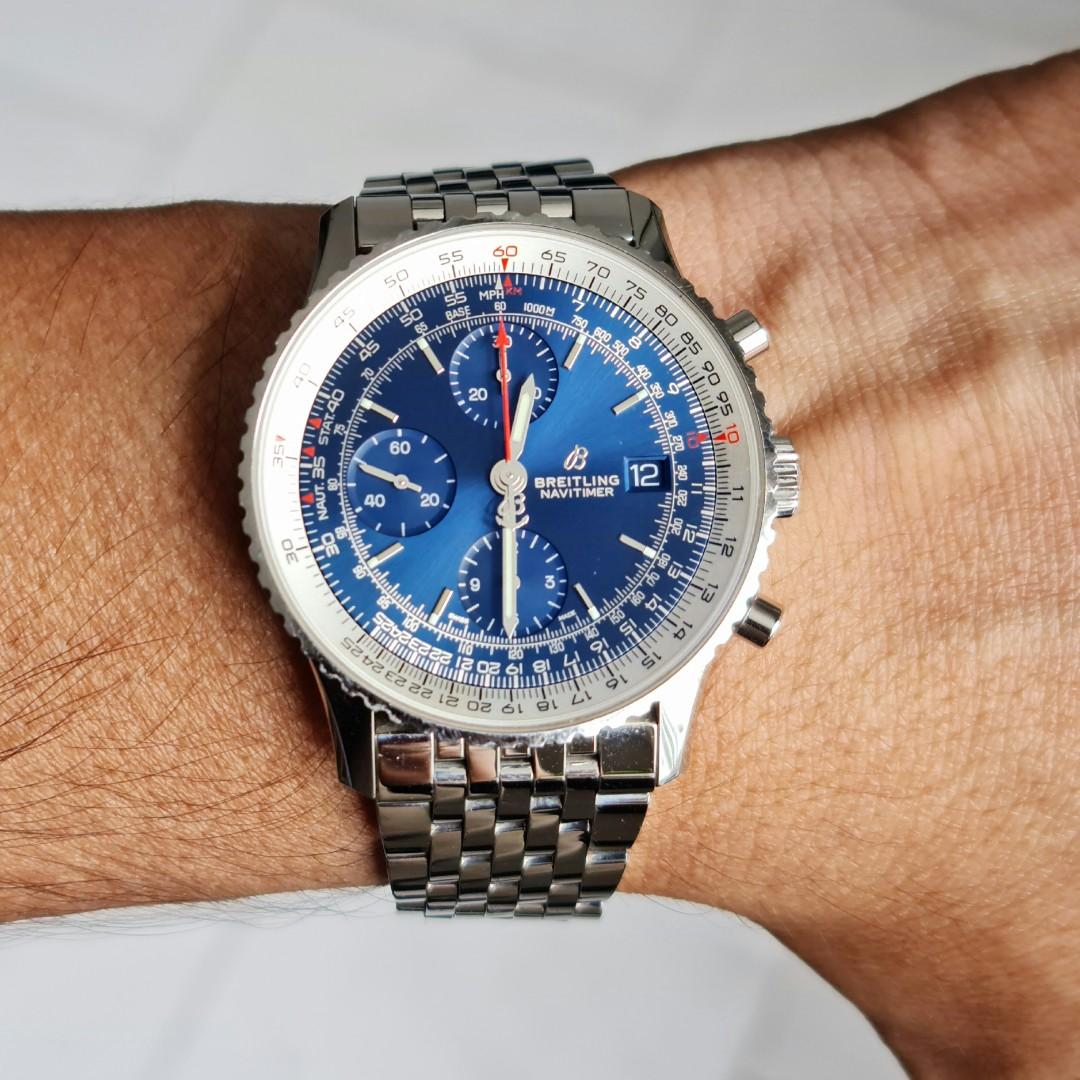 Breitling Navitimer 1 Chronograph 41, Luxury, Watches on Carousell