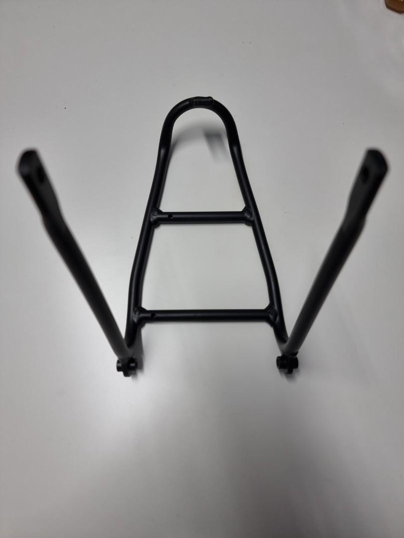 Brompton Mini Q Rack with Silver Ezy Wheels, Sports Equipment, Bicycles ...