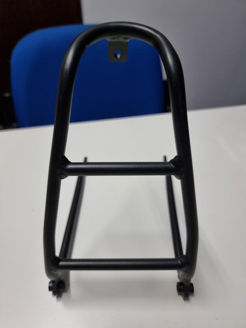 Brompton Mini Q Rack with Silver Ezy Wheels, Sports Equipment, Bicycles ...