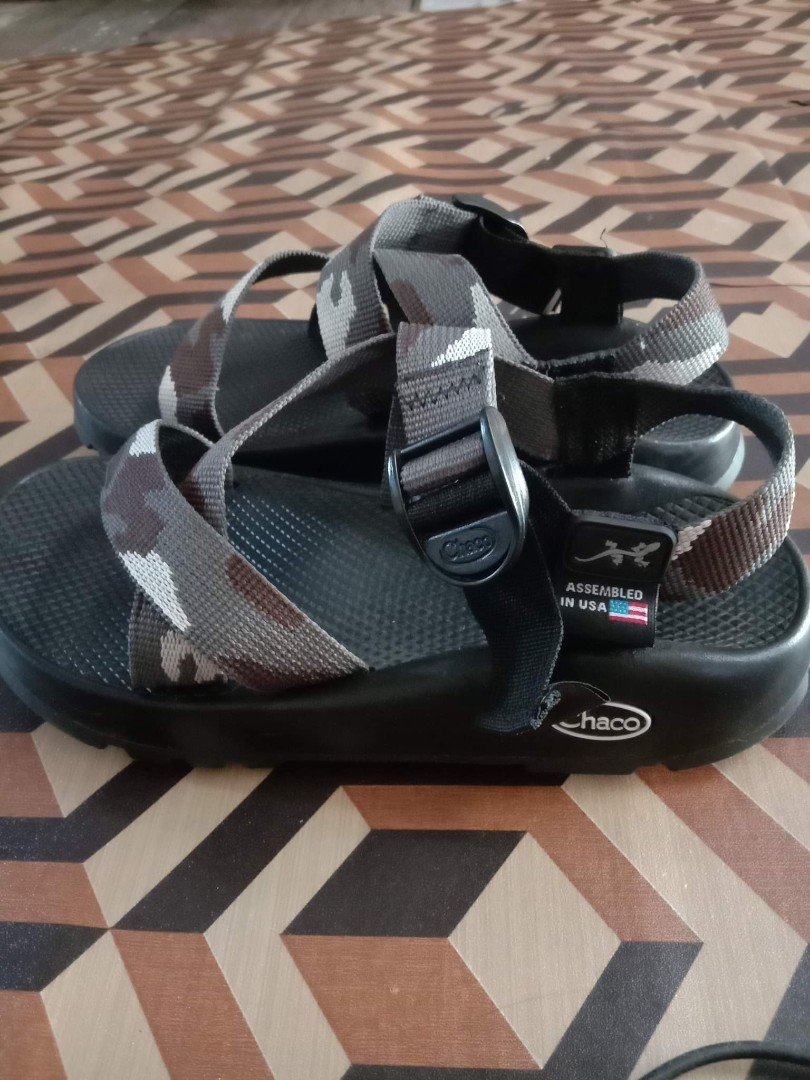 CHACO CAMO Men s Fashion Footwear Flipflops and Slides on Carousell