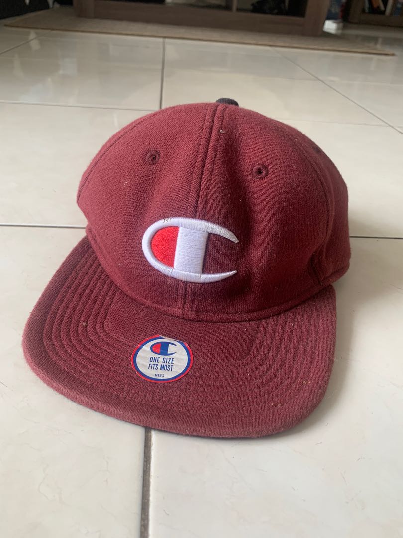 Champion cap, Fesyen Pria, Aksesoris 