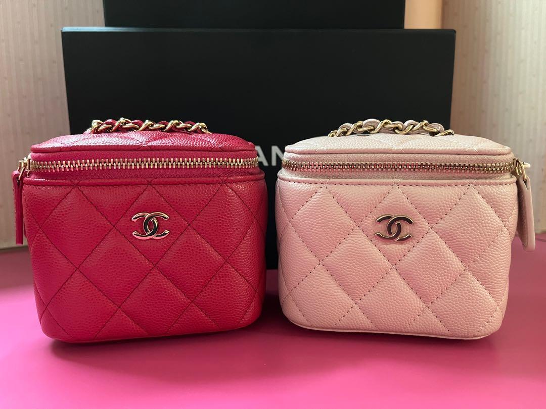 Chanel Mini Vanity Caviar, Luxury, Bags Wallets on Carousell
