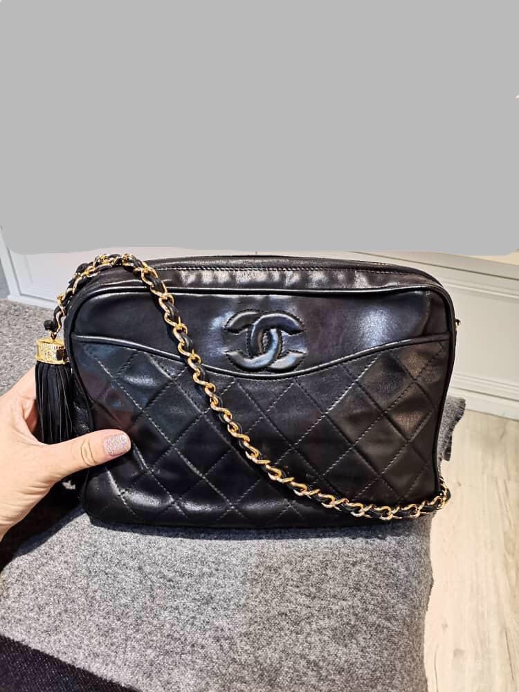 Chanel vintage tassel camera bag new arrivals
