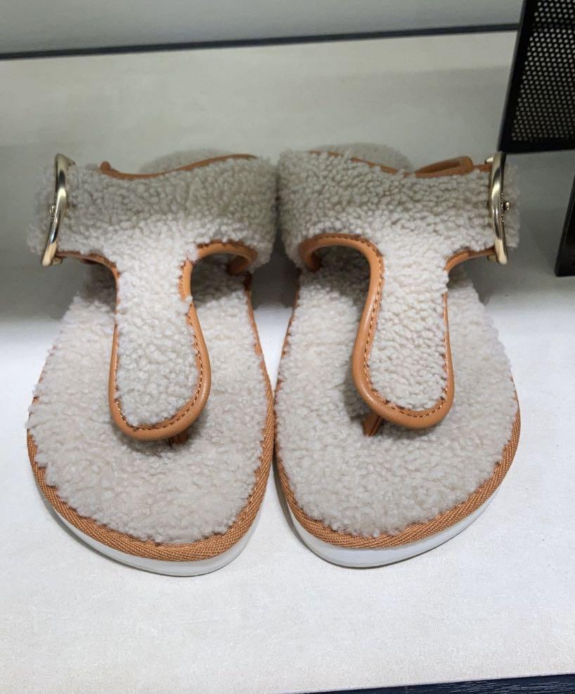 Coach hollie flip flop, Women's Fashion, Footwear, Sandals on Carousell