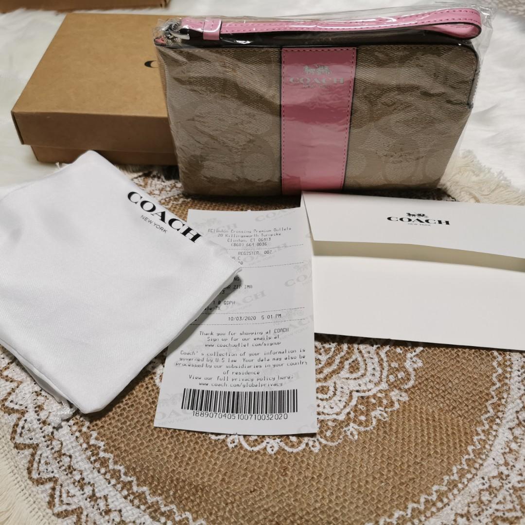 Register coach best sale purse