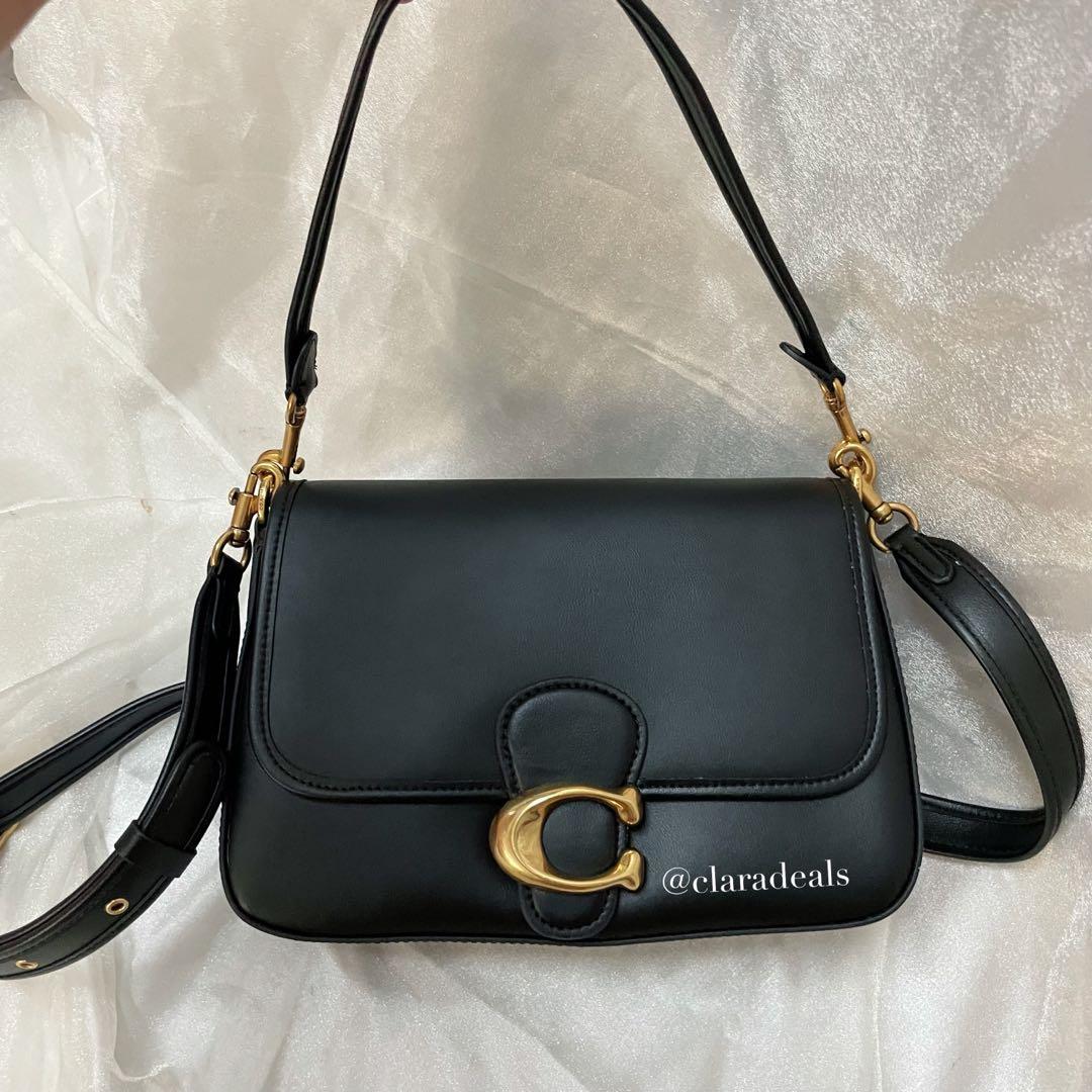 Coach Soft Tabby Black, Women's Fashion, Bags & Wallets, Purses & Pouches  on Carousell