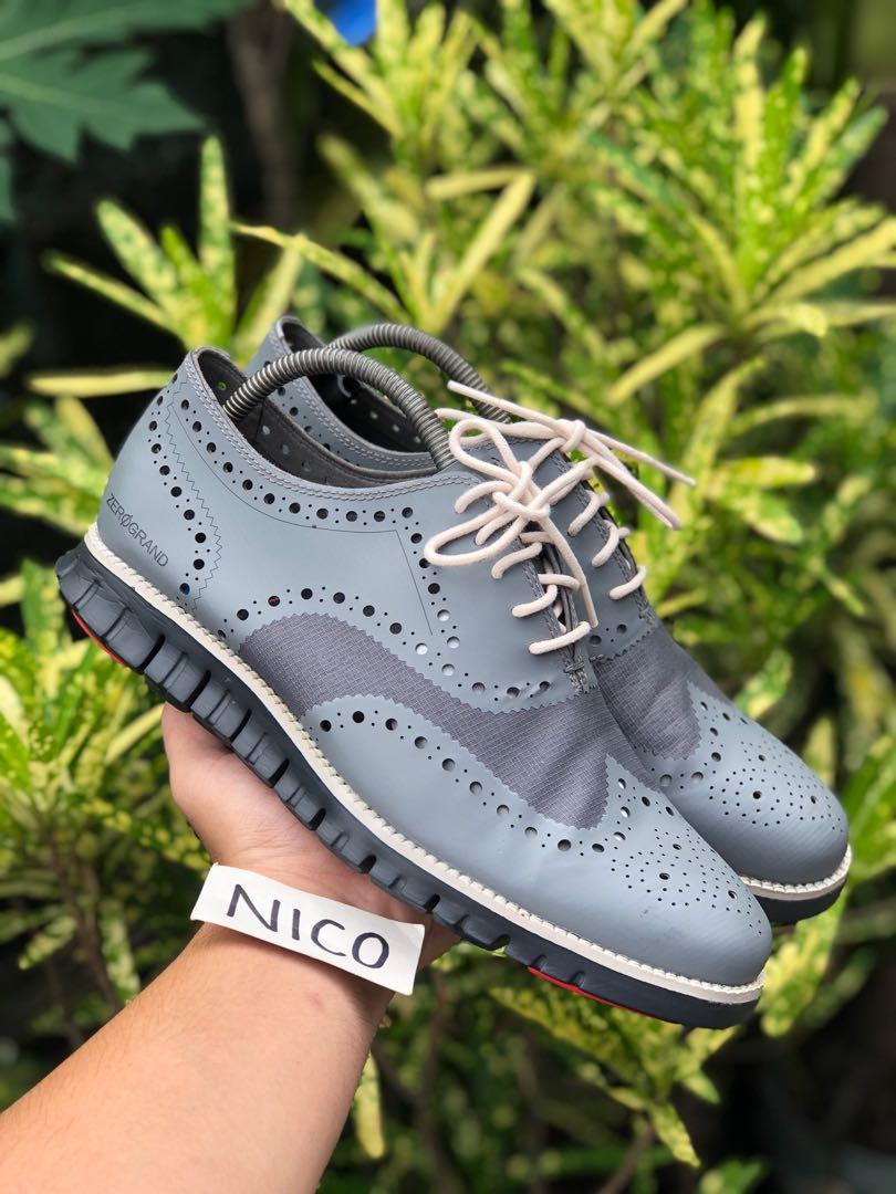 Cole Haan ZeroGrand Oxford Grey 8.5Wide Men s Fashion