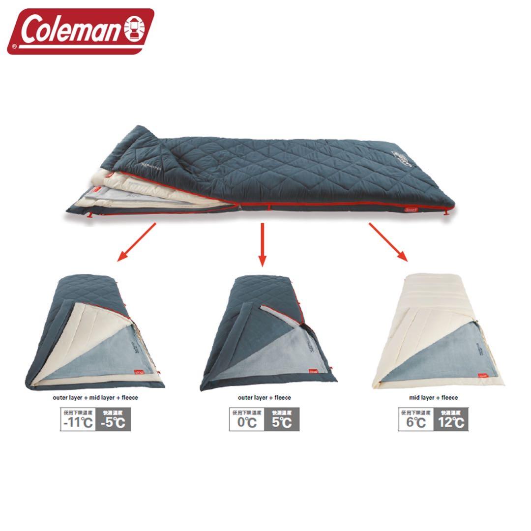 Coleman Multi-layer Sleeping Bag 三層睡袋2000034777, 運動