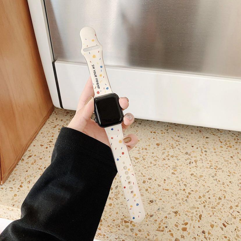 Confetti Apple Watch Strap, Luxury, Watches on Carousell