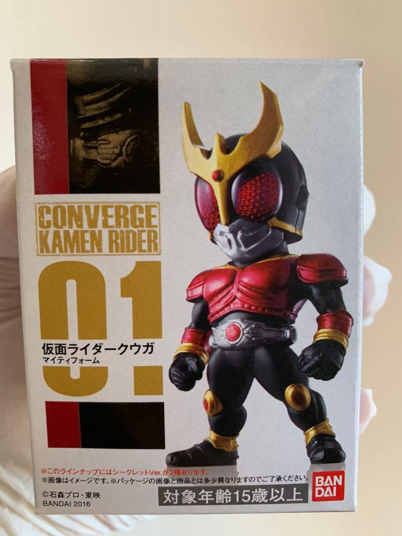 順豐到付優惠) Converge Kamen Rider 01 Kuuga 古迦, 興趣及遊戲, 玩具
