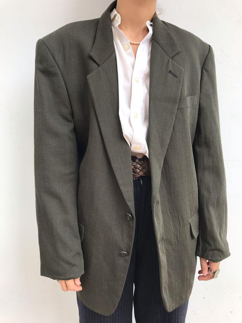 dark olive blazer