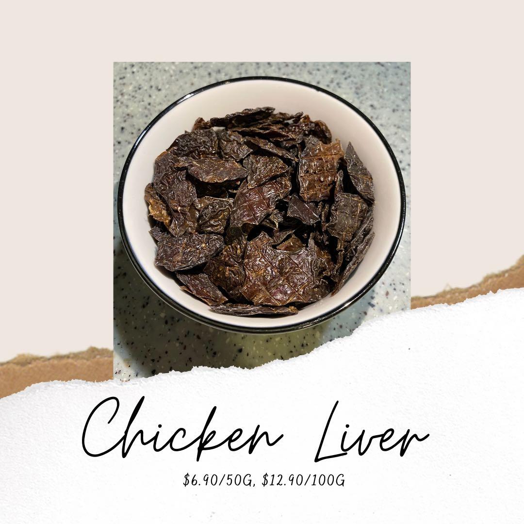 dehydrated chicken liver