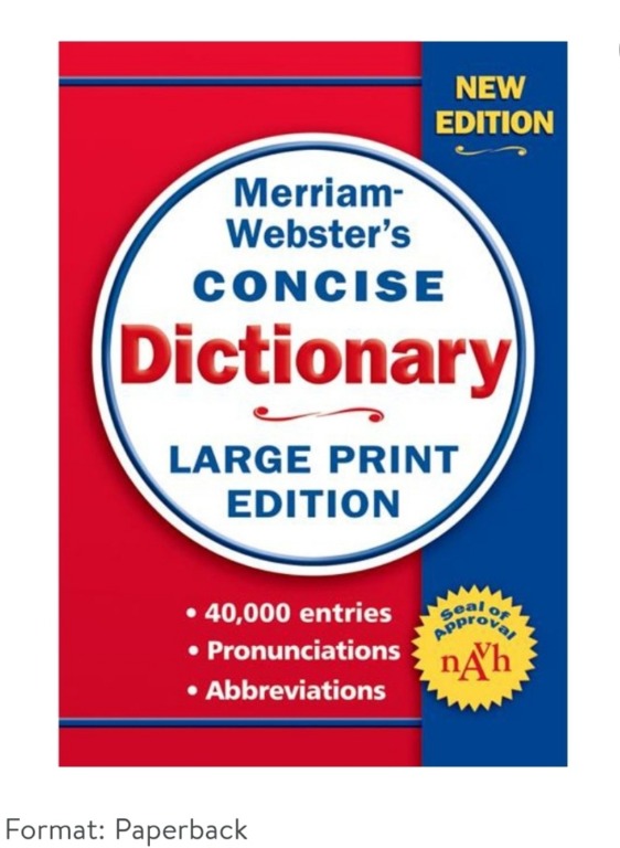 Dictionary Merriam Webster & Garfield Comics Dictionary SALE Fun ...