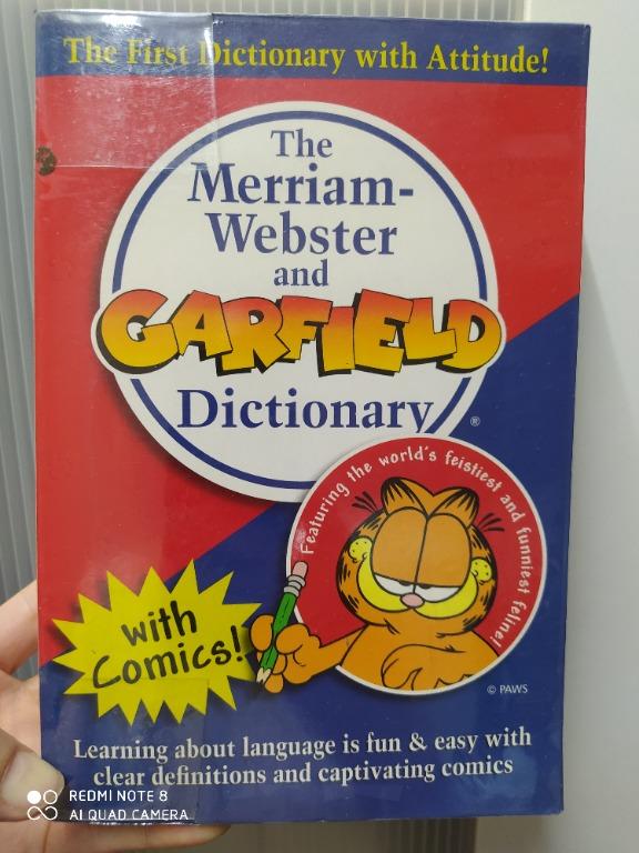 Dictionary Merriam Webster & Garfield Comics Dictionary SALE Fun ...