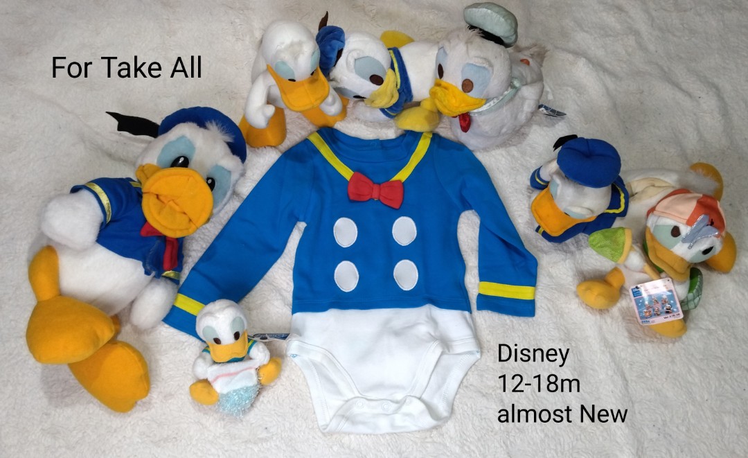 Donald Duck Peluche de Disney EUC