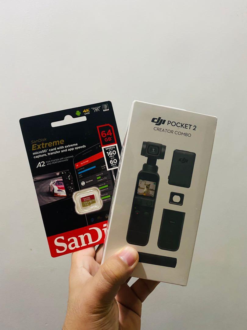 Dji Pocket 2 Creator Combo (Category: Video Cameras) located in Pasay City. Submitted by shansey21 (Listing ID 1125205535, Image 1). Description: Sale! brandnew sealed dji pocket 2 creator combo 28,500 free 64 microsd 1 year warranty / 7 days replacement vitocruz taft meet up cod will do +shipping fee pm me 😄 .