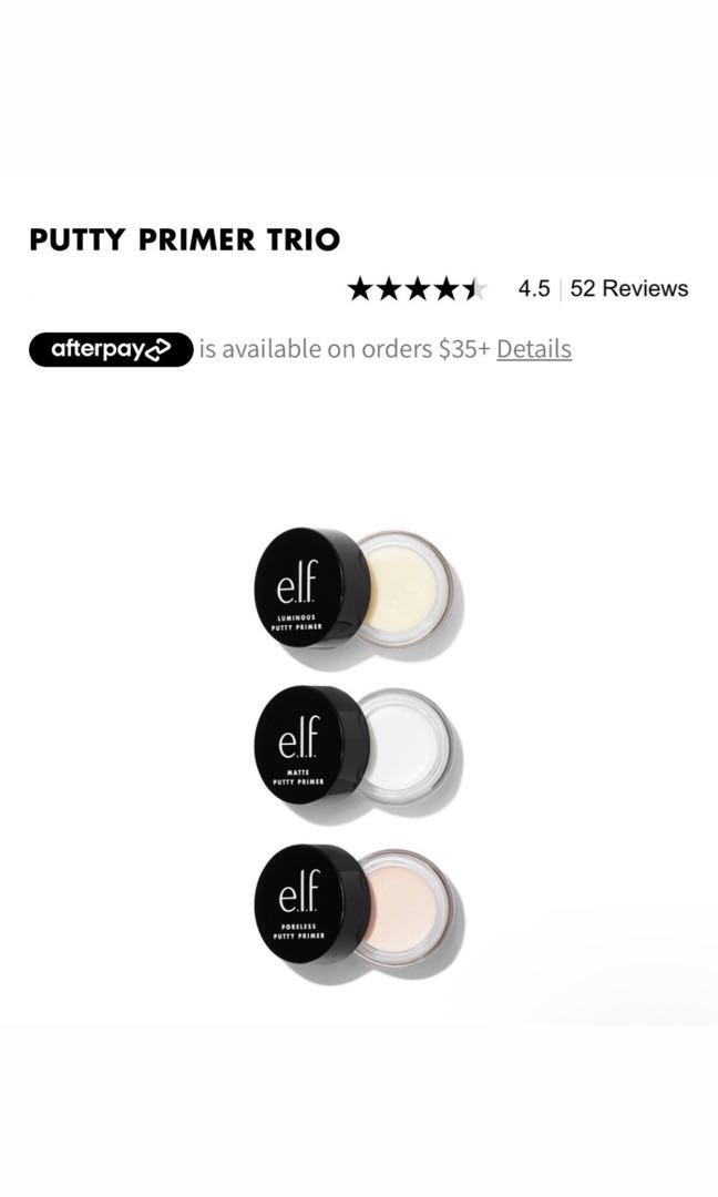 Elf Putty Primer Trio., Beauty & Personal Care, Face, Makeup on Carousell