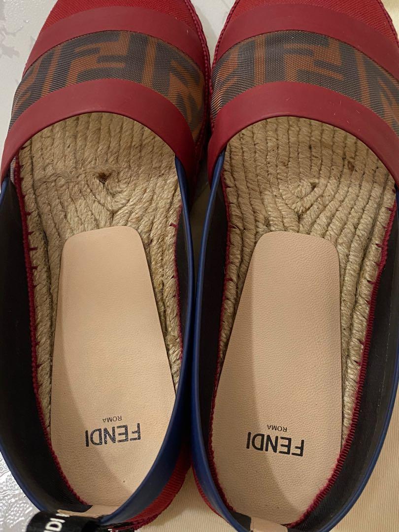 Fendi Shoes Color block Colibri Mesh FF Espadrilles Size 38 Luxury Sneakers Footwear on Carousell