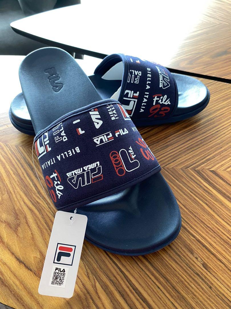 Fila slides size store