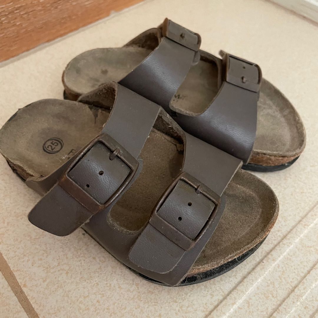 florsheim men's leather sandals