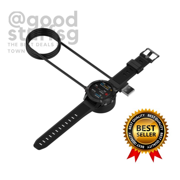 FREE Watch Charger For Garmin Fenix 5 5S 5X Plus 6 6S 6X Pro