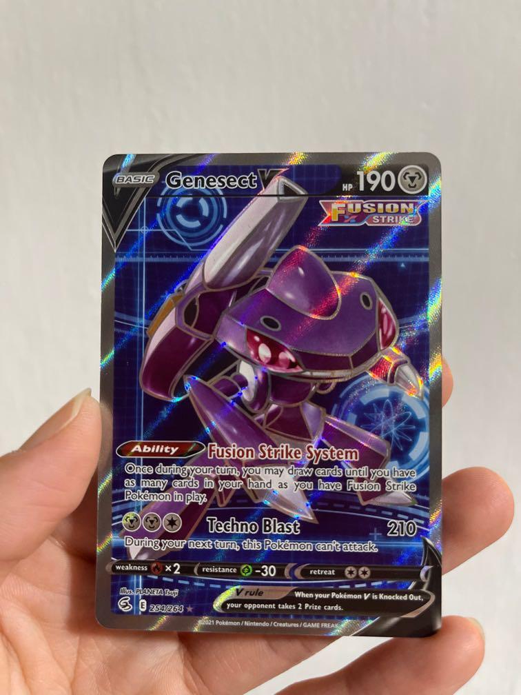 Sword & Strike Fusion Strike (Genesect V Cover Art): Pokemon Trading Card  Game Booster Pack (80917 / B) - ToysDiva