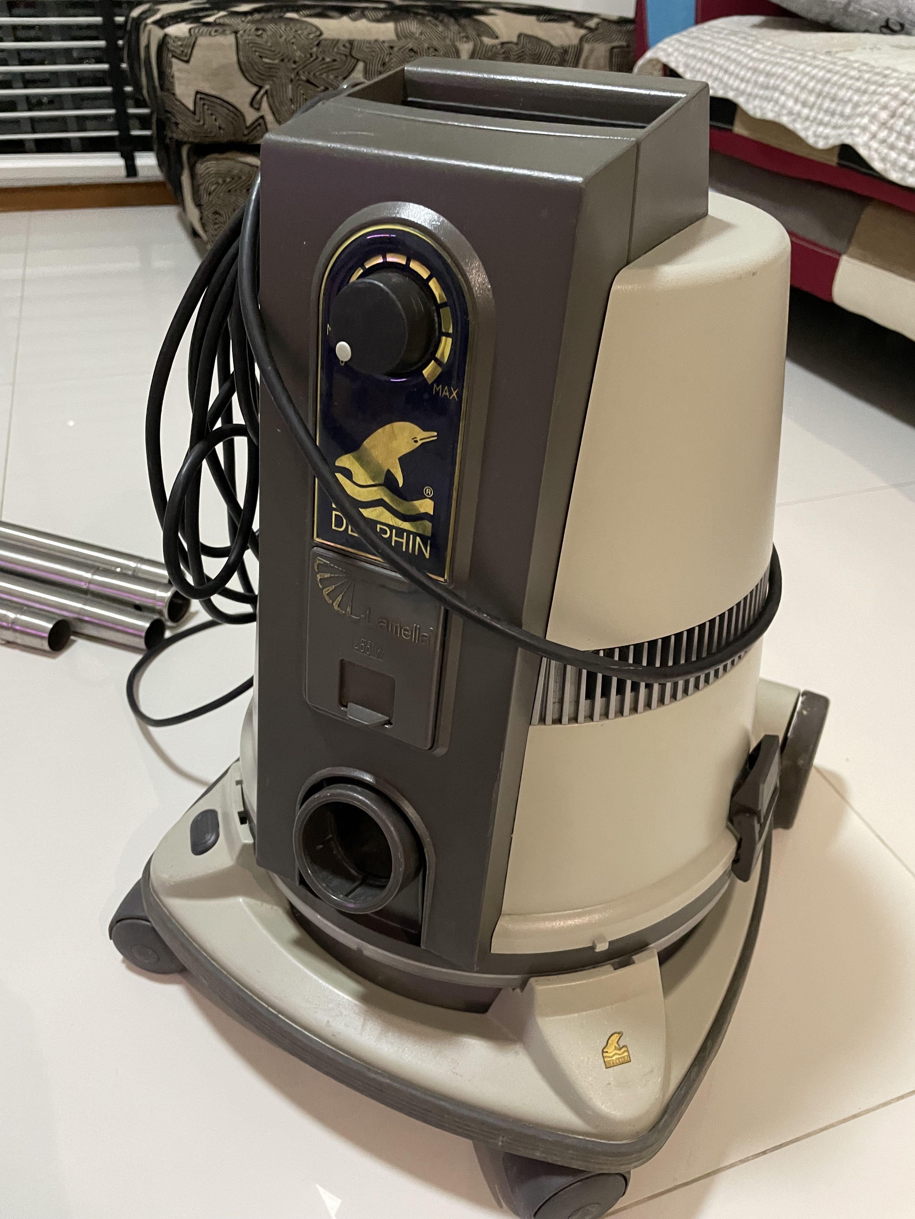 German made Delphin the most patented & effective vacuum cleaner for
