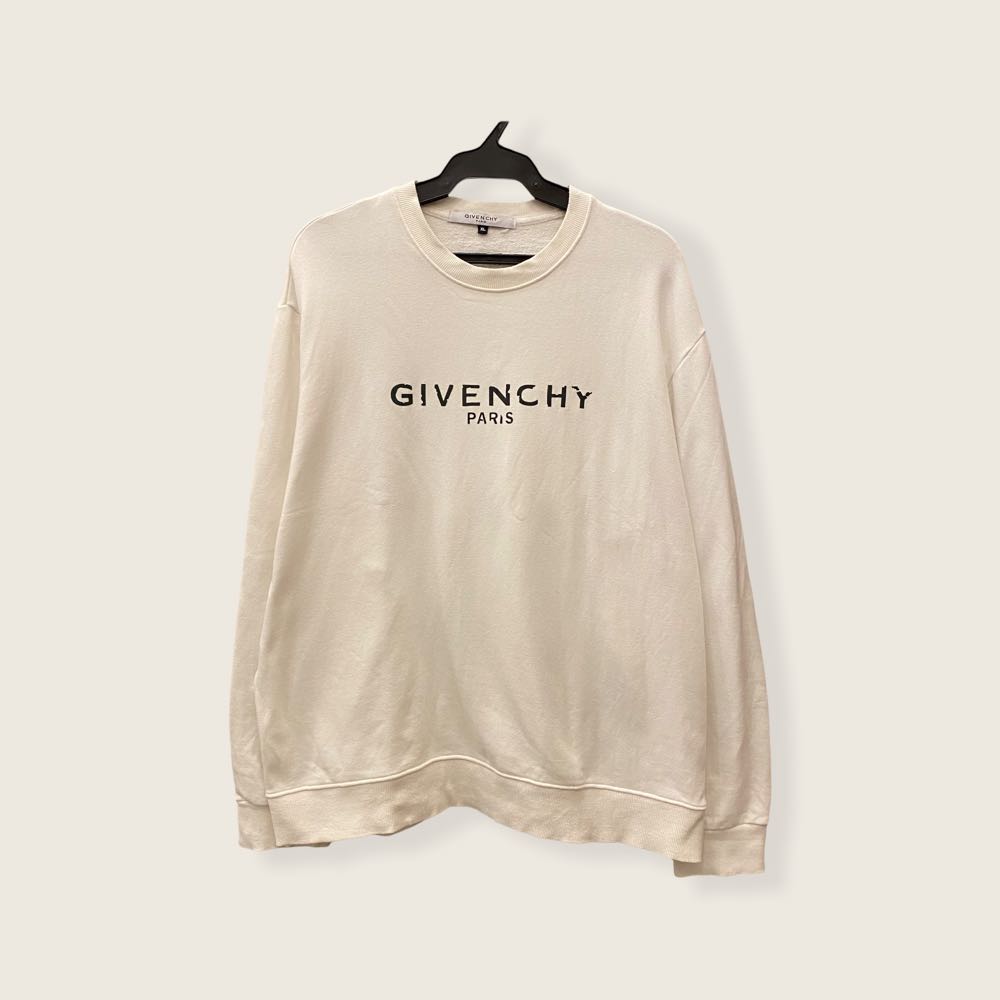Givenchy Paris White Crewneck Men s Fashion Coats Jackets and