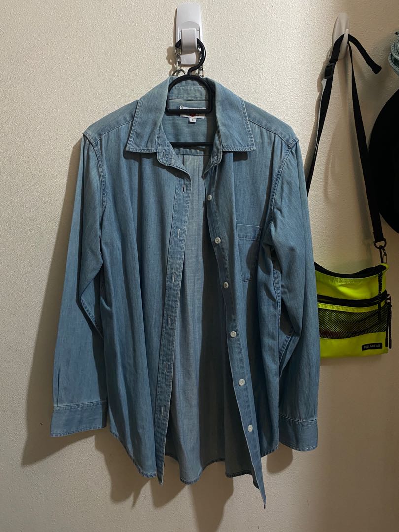Grana Japanese Denim Long sleeved Shirt 
