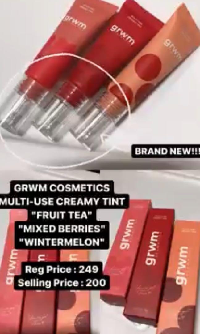 Grwm Cosmetics Multi Use Creamy Tint Beauty Personal Care Face