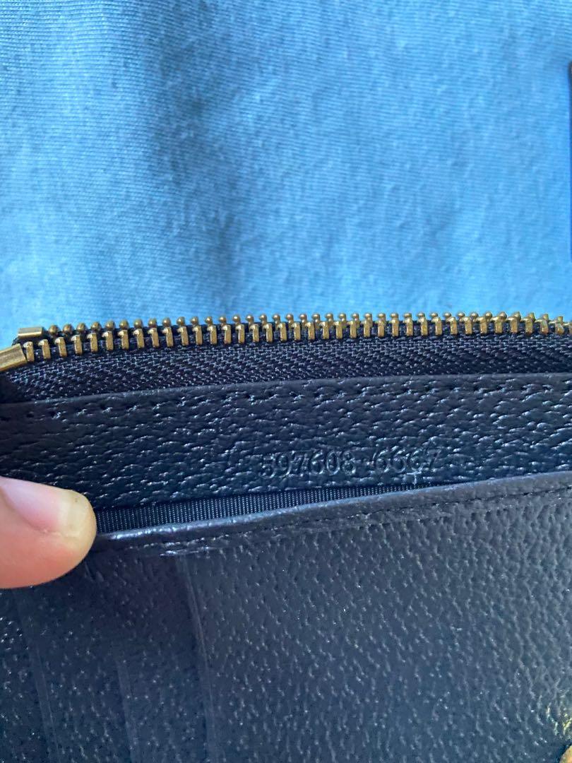 Gucci GG Marmont Card Case (Category: Wallets & Card Holders) located in Concepcion. Submitted by shopdecluttereditems (Listing ID 1125132899, Image 3). Description: For Sale! Gucci GG Marmont Card Case Alternative With serial number 6 card slots and zipper pocket Dimensions: 4.7"W x 3.1"H Complete with box, care card and dust bag MOP: Gcash, Bdo Or Security bank Shipping via JRS.