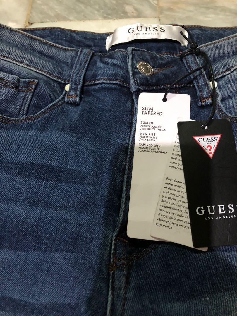 større ineffektiv kursiv Guess Jeans Men, Men's Fashion, Bottoms, Jeans on Carousell