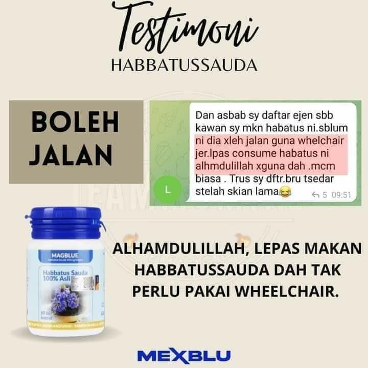 Habbatussauda Magblue Magic Blue Health Nutrition Health Supplements Vitamins Supplements On Carousell