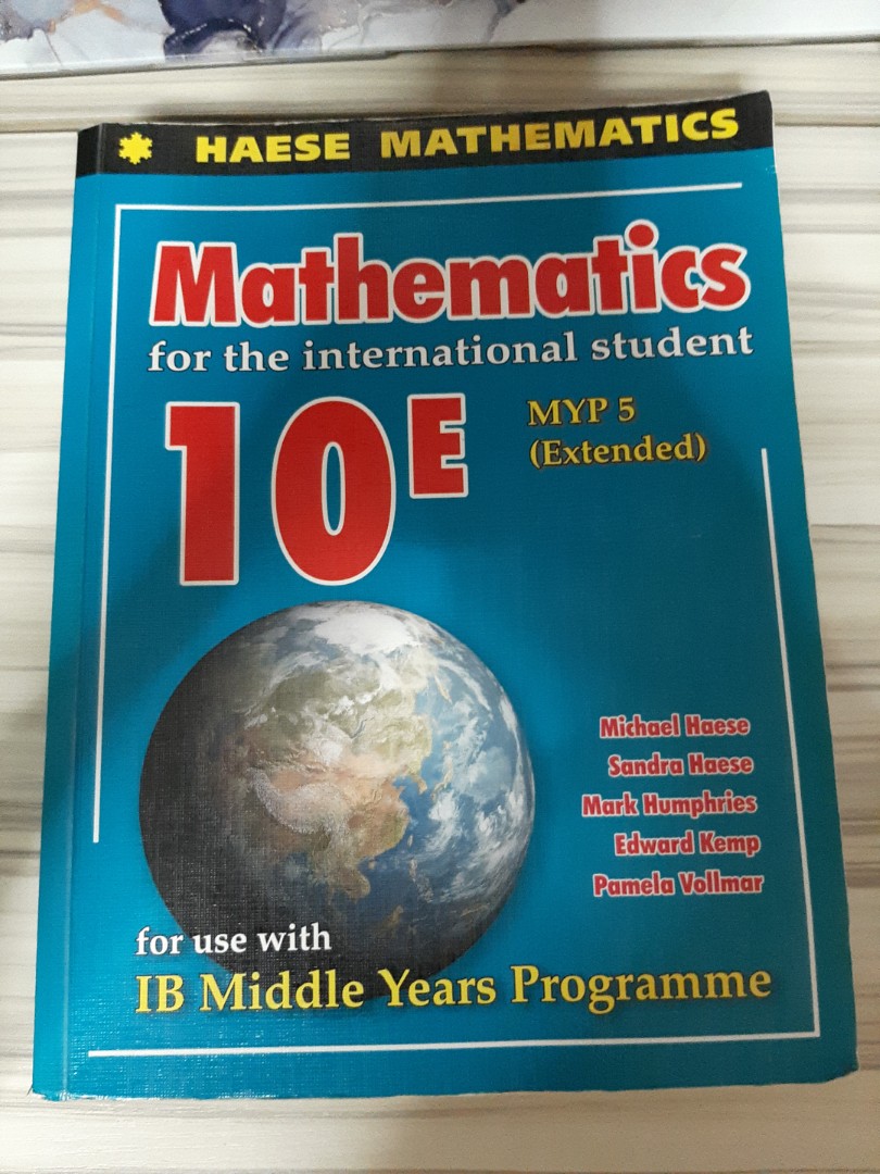 haese math for international student myp 5 extended, Hobbies ...