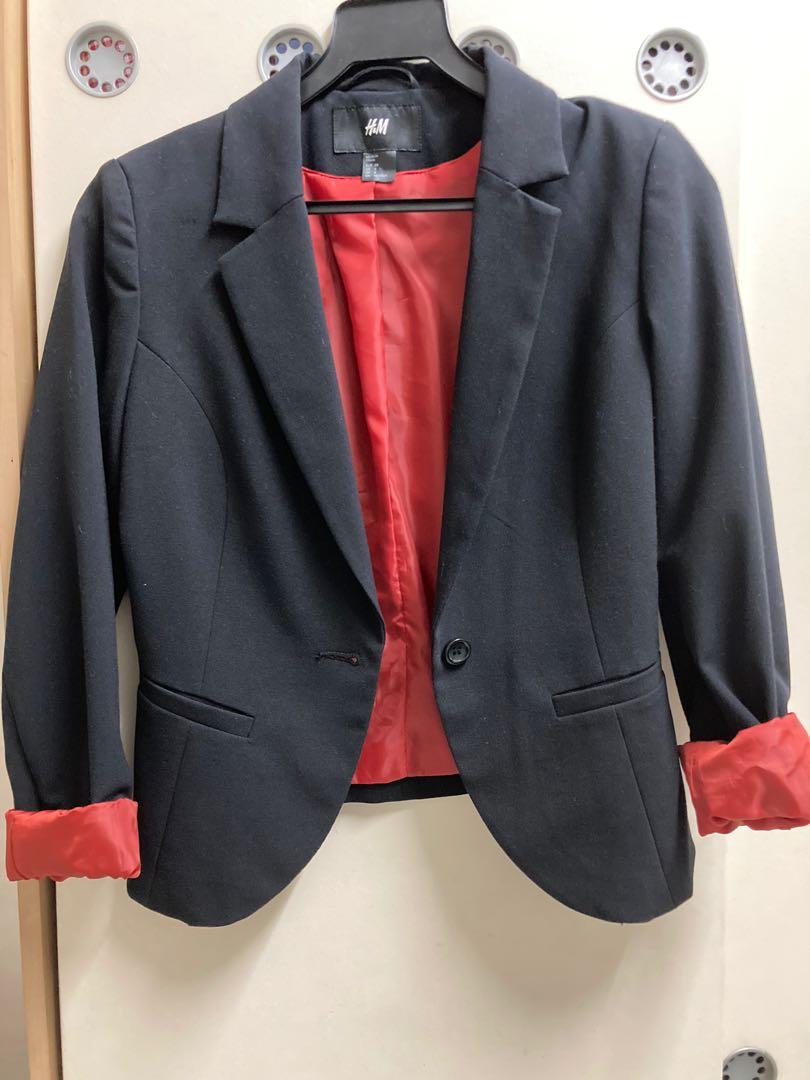 H M Women s Black Blazer