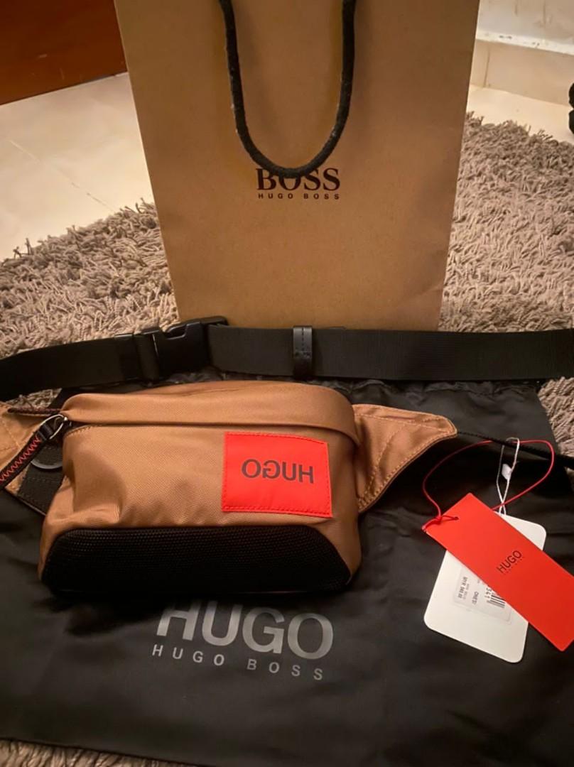 Hugo Boss waist bag, Men's Fashion, Bags, Sling Bags on Carousell