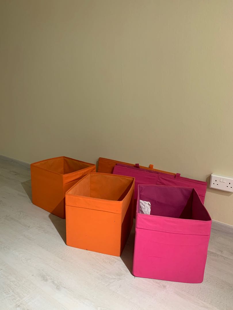 IKEA STORAGE BOXES, Furniture & Home Living, Home Improvement