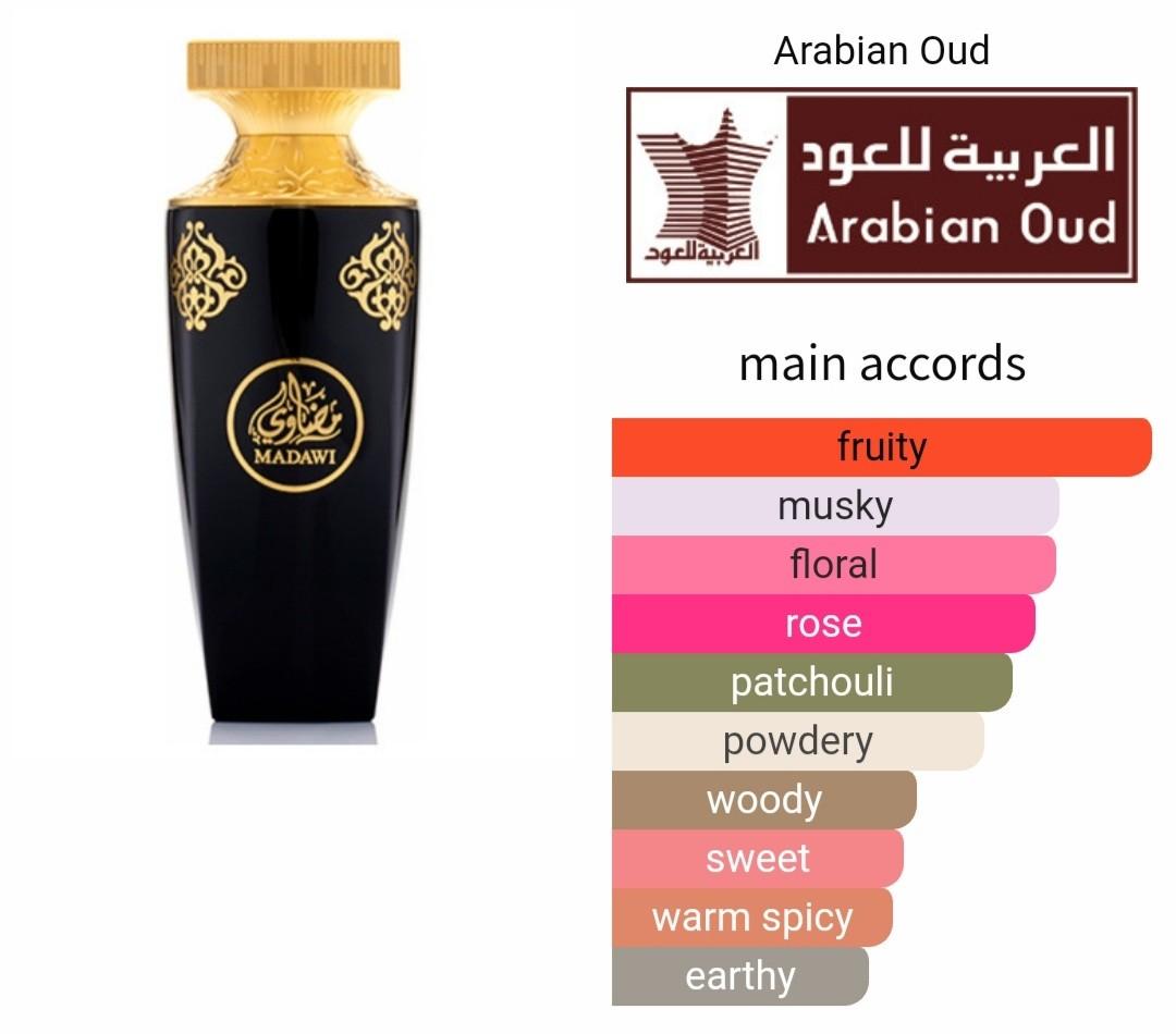 INSTOCK, ARABIAN OUD MADAWI BY FABULOUS PERFUME 35ML EDP, LASTS UP TO