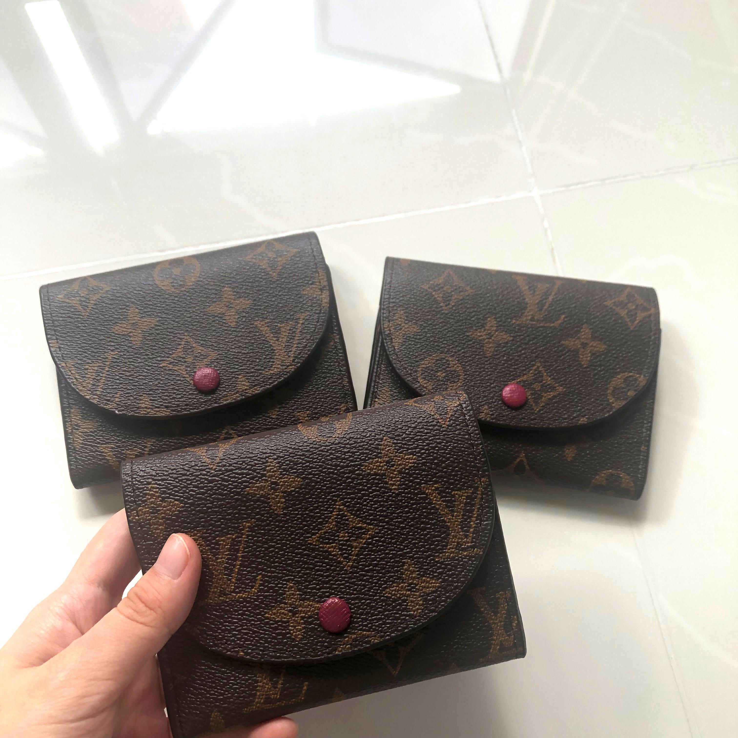Original Louis Vuitton Coin Wallet Leather Red LV, Men's Fashion, Watches &  Accessories, Wallets & Card Holders on Carousell
