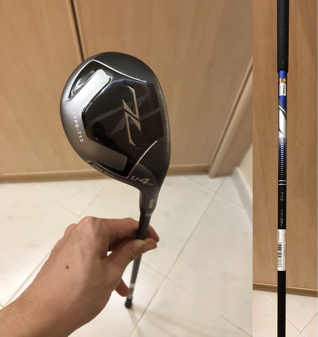 Maruman Zeta Type 713 22° 4 Hybrid Regular Graphite Shaft Maruman Grip Maruman Zeta Type 713 22° 4 Hybrid Regular Graphite Shaft Maruman Grip