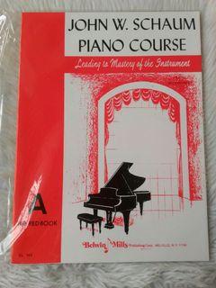 John W. Schaum  Piano Course The Red Book