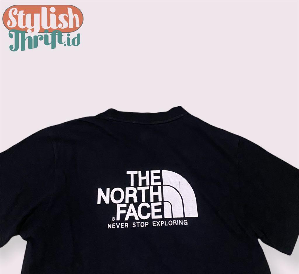 all black north face